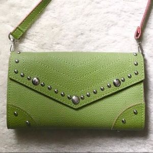 Green multi-way purse NEW